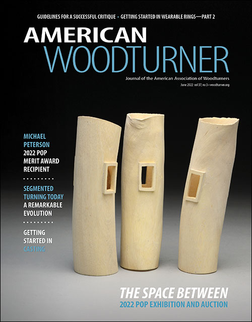 American Woodturner 37 issue 3 - Replacement